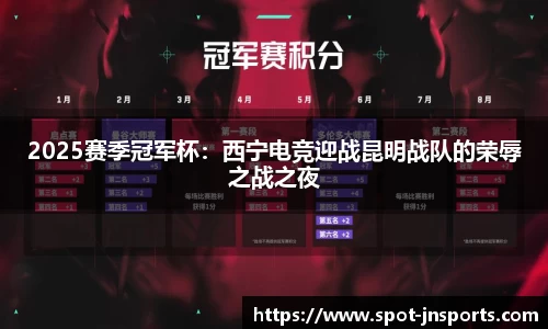 2025赛季冠军杯：西宁电竞迎战昆明战队的荣辱之战之夜